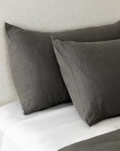 Penelope Gray Linen Shams (Set of 2)