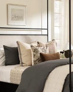 Penelope Gray Linen Shams (Set of 2)