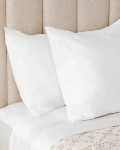 Penelope White Linen Shams (Set of 2)