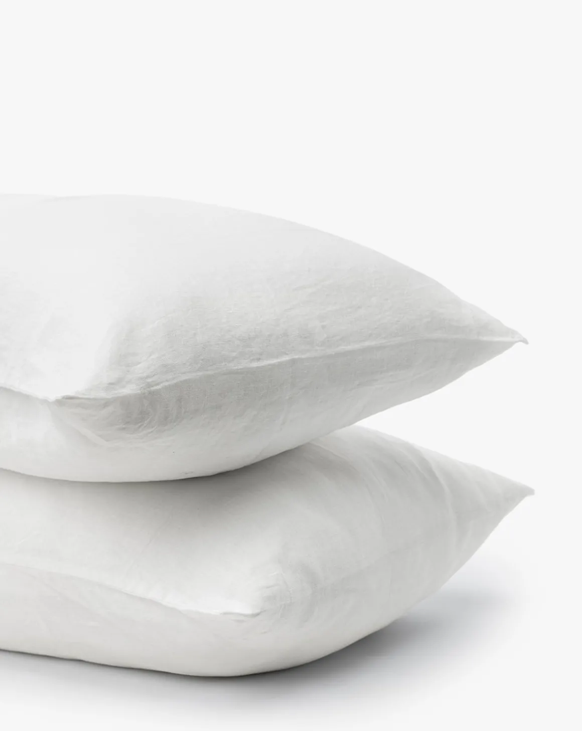 Penelope White Linen Shams (Set of 2)