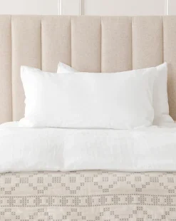 Penelope White Linen Shams (Set of 2)
