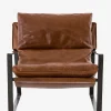 Peyton Leather Sling Chair