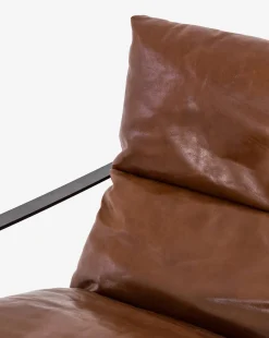 Peyton Leather Sling Chair