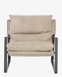 Peyton Leather Sling Chair