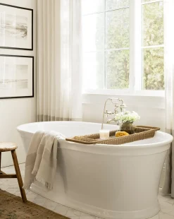 Pickens Rattan Bath Caddy