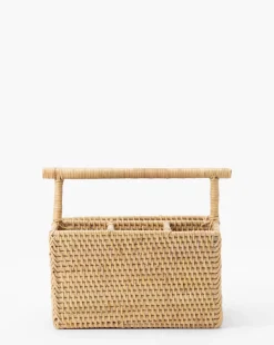 Rattan Utensil Caddy