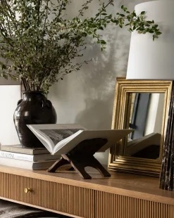 Reclaimed Wood Book Stand