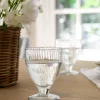 Ribbed Wine Glasses (Set of 4)