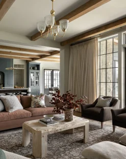 Rocio Burl Coffee Table