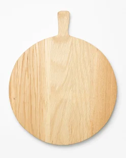 Round Oak Bread Board