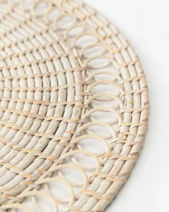 Round Rattan Placemat