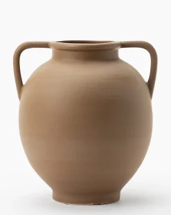 Rounded Dual Handled Vase