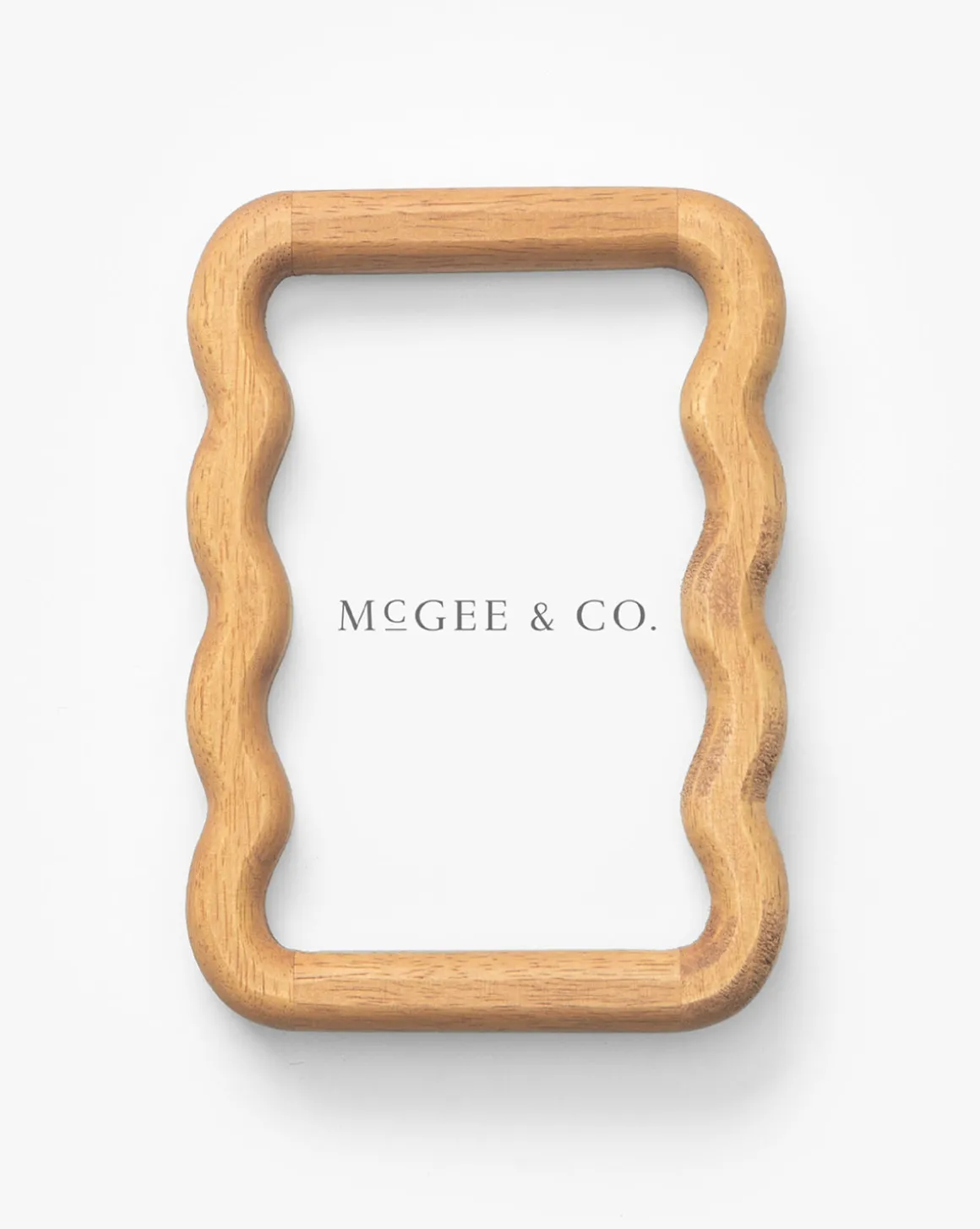 Scalloped Wood Frame