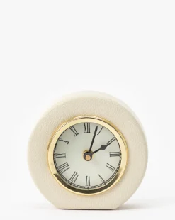 Shagreen Table Clock