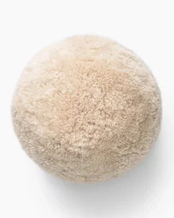 Sherpa Tan Ball Pillow