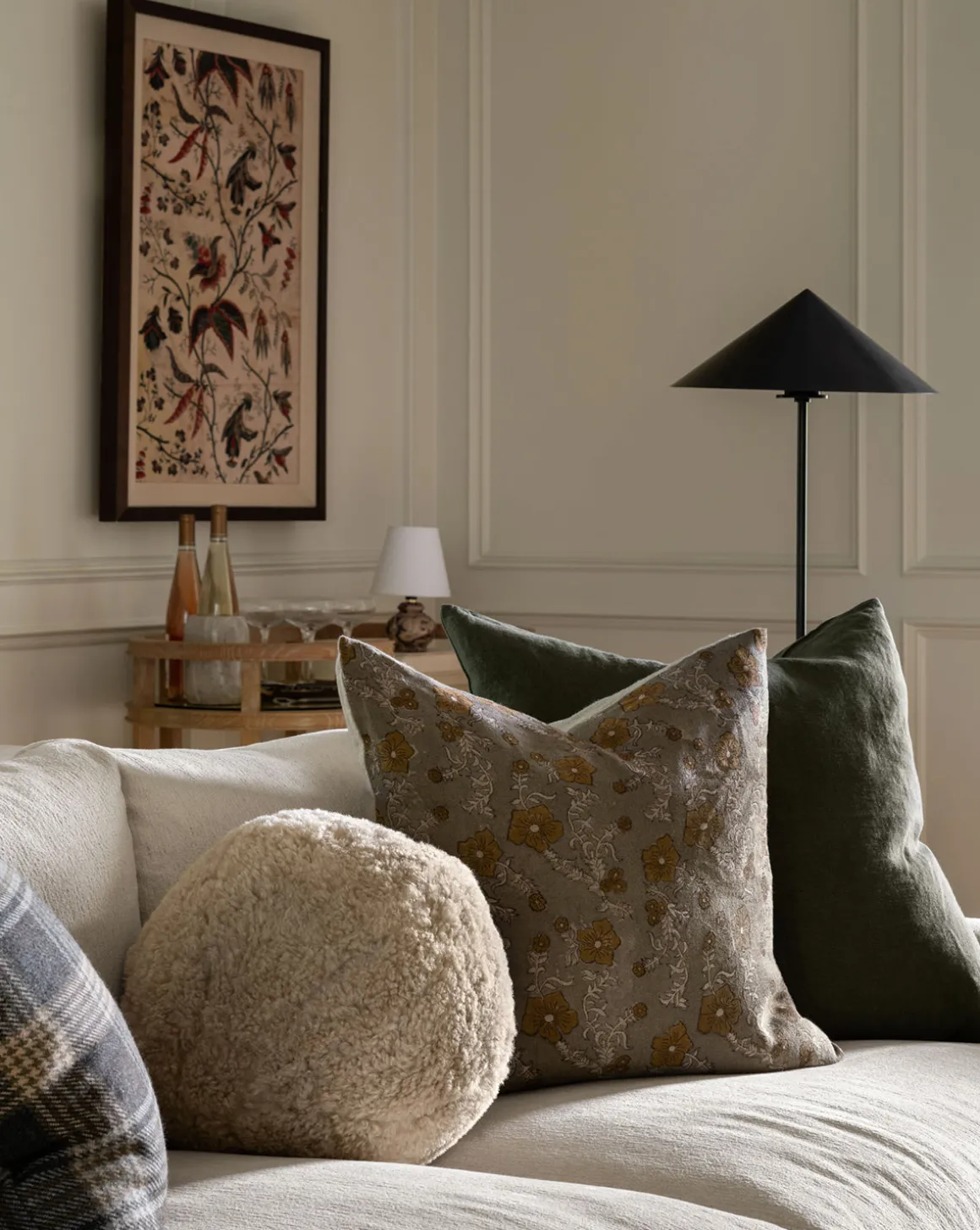 Sherpa Tan Ball Pillow