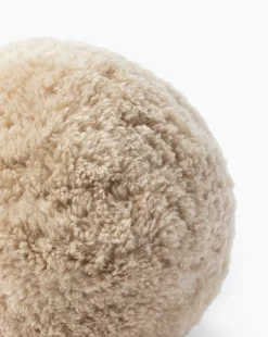 Sherpa Tan Ball Pillow