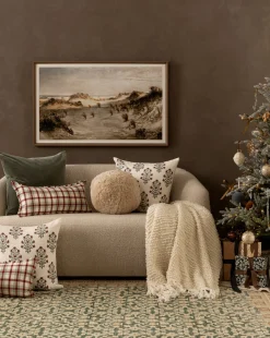 Sherpa Tan Ball Pillow