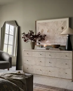 Tali Burl Wood Dresser