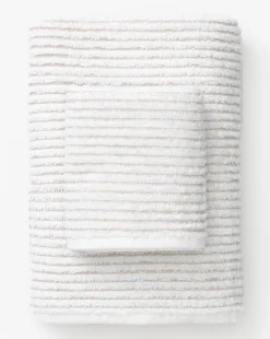 Taupe Striped Bath Collection