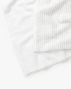 Taupe Striped Bath Collection