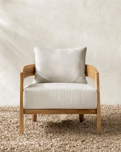 Vento Teak Outdoor Lounge Chair