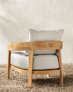 Vento Teak Outdoor Lounge Chair