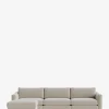 Vernon Modular Sofa with Ottoman 121"