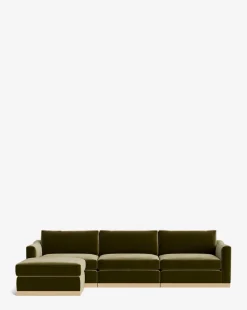 Vernon Modular Sofa with Ottoman 121