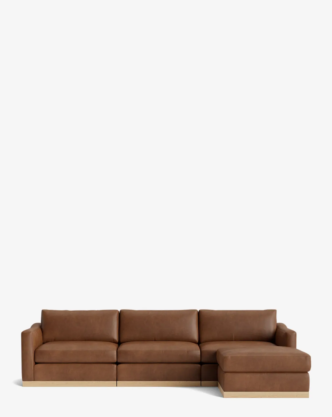 Vernon Modular Sofa with Ottoman 121"