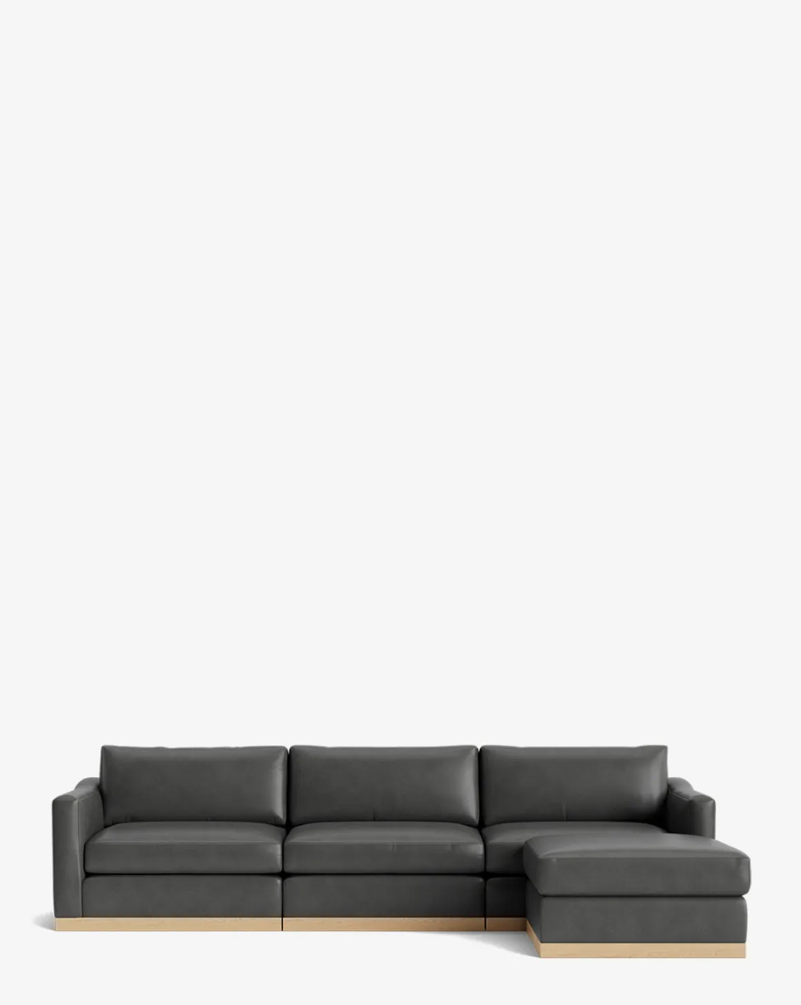 Vernon Modular Sofa with Ottoman 121"