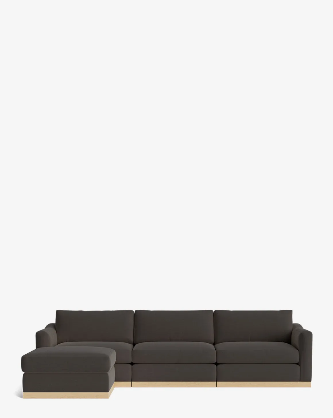 Vernon Modular Sofa with Ottoman 121"