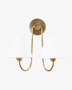 Wainwright Double Swoop Sconce