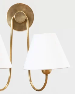 Wainwright Double Swoop Sconce