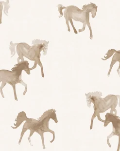 Watercolor Horses Wallpaper