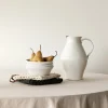 White Ceramic Pitcher