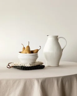 White Ceramic Pitcher