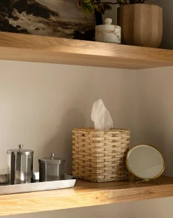 Wicker Tissue Box Cover