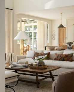 Wilhelmina Deep Slipcover Sofa (85"-110")